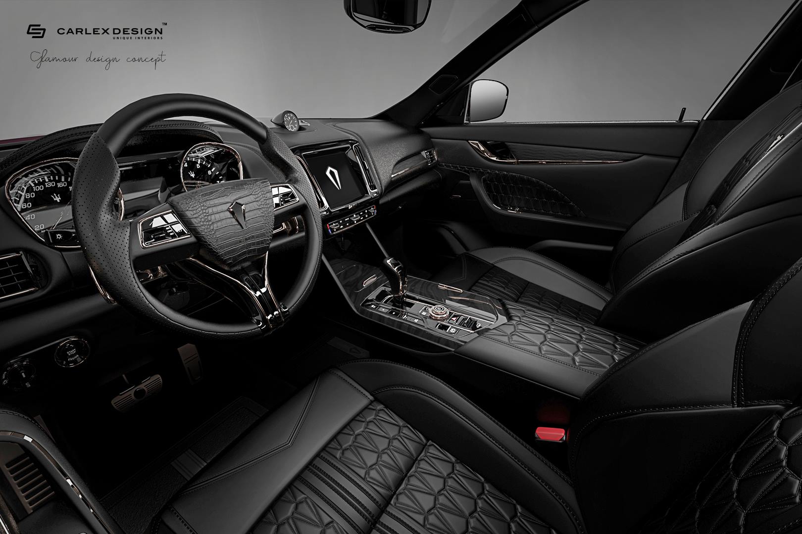 carlex maserati levante interior 1 Maserati Levante Interior Dialed Up To ‘Glamorous’ By Carlex