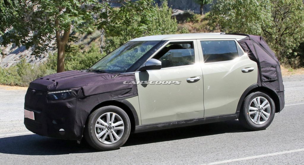 Facelifted SsangYong Tivoli Getting Mild Visual Updates, Better Tech