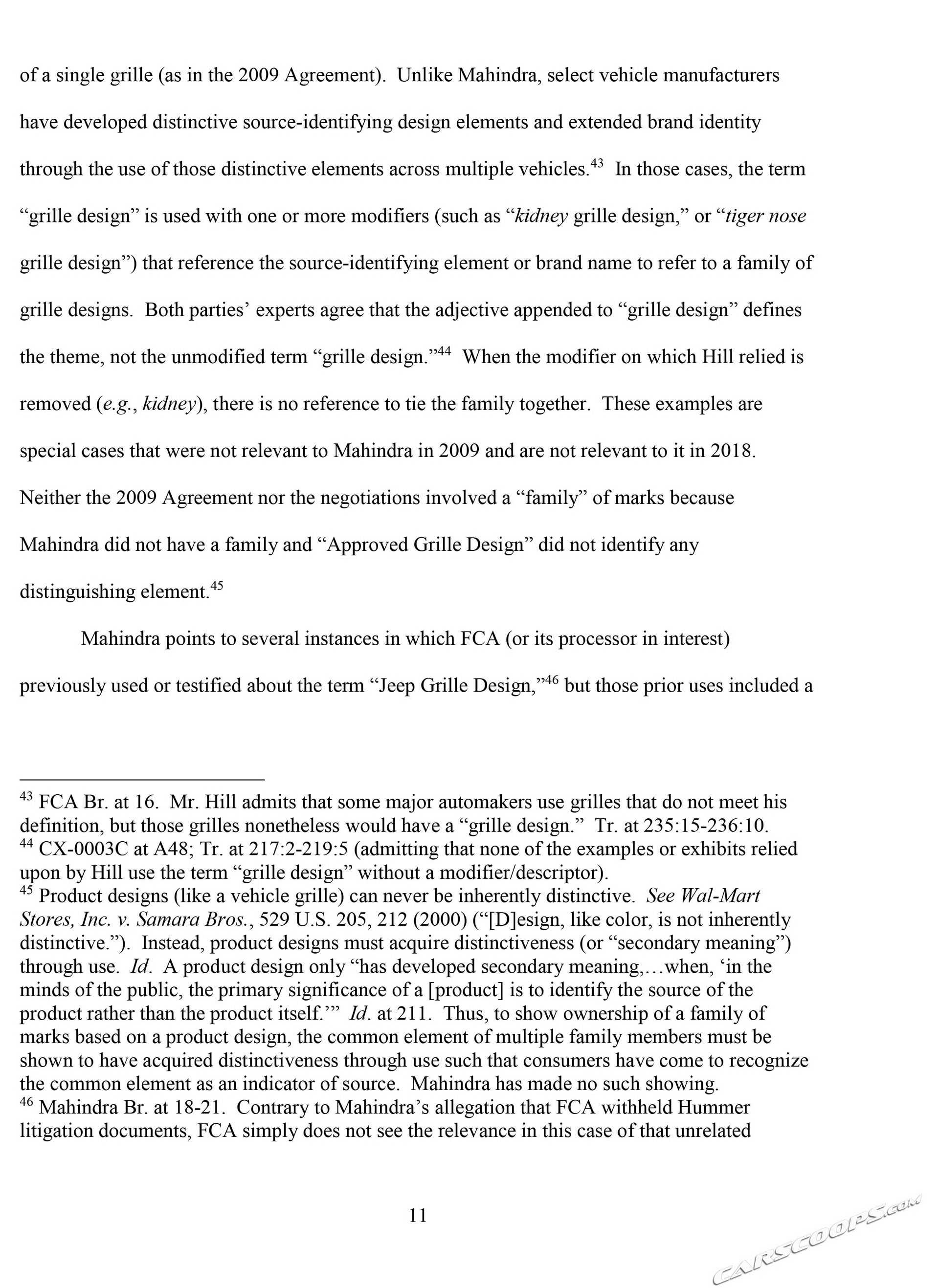 Mahindra brief-14 copy FCA Says Reports Claiming Mahindra Won First Battle To Sell Roxor In U.S. Are False (Updated)