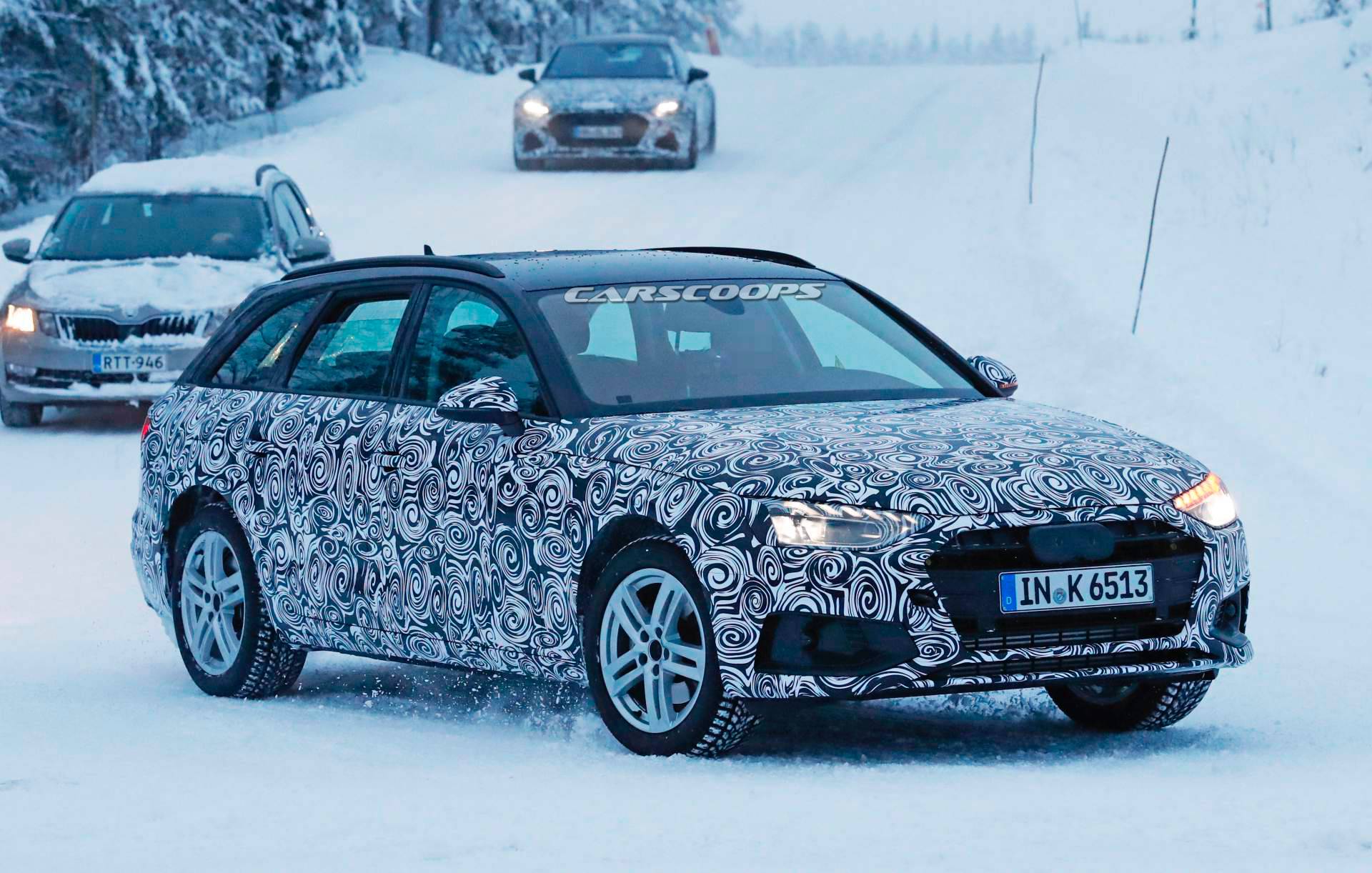 2020 Audi A4 Avant spy shots 20 2020 Audi A4 Family Getting A Proper Facelift After All (Video)