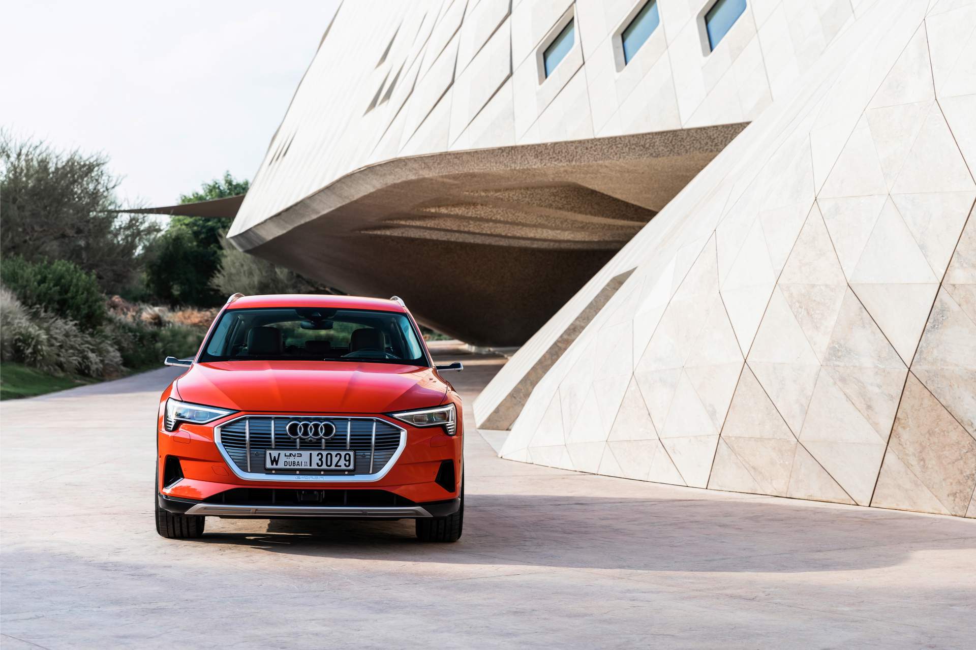 The Audi e-tron at Masdar City Scan Every Inch Of The 2019 Audi e-tron Electric SUV In 303 Photos