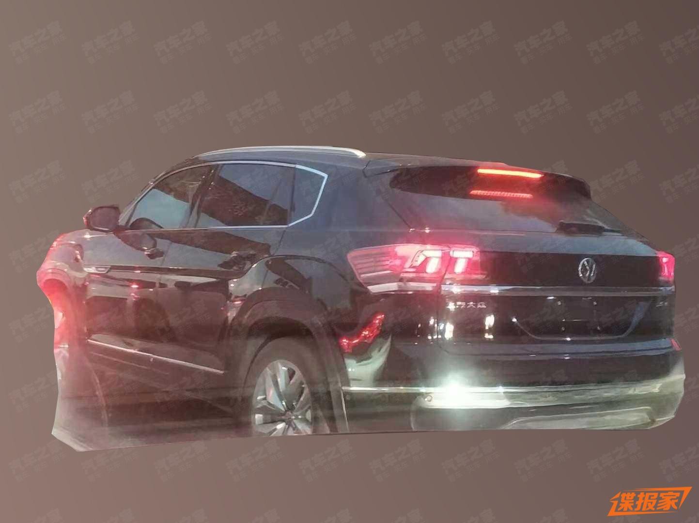 VW Atlas Sport Spy-2 2020 VW Atlas Cross Sport Production Model Spotted Undisguised