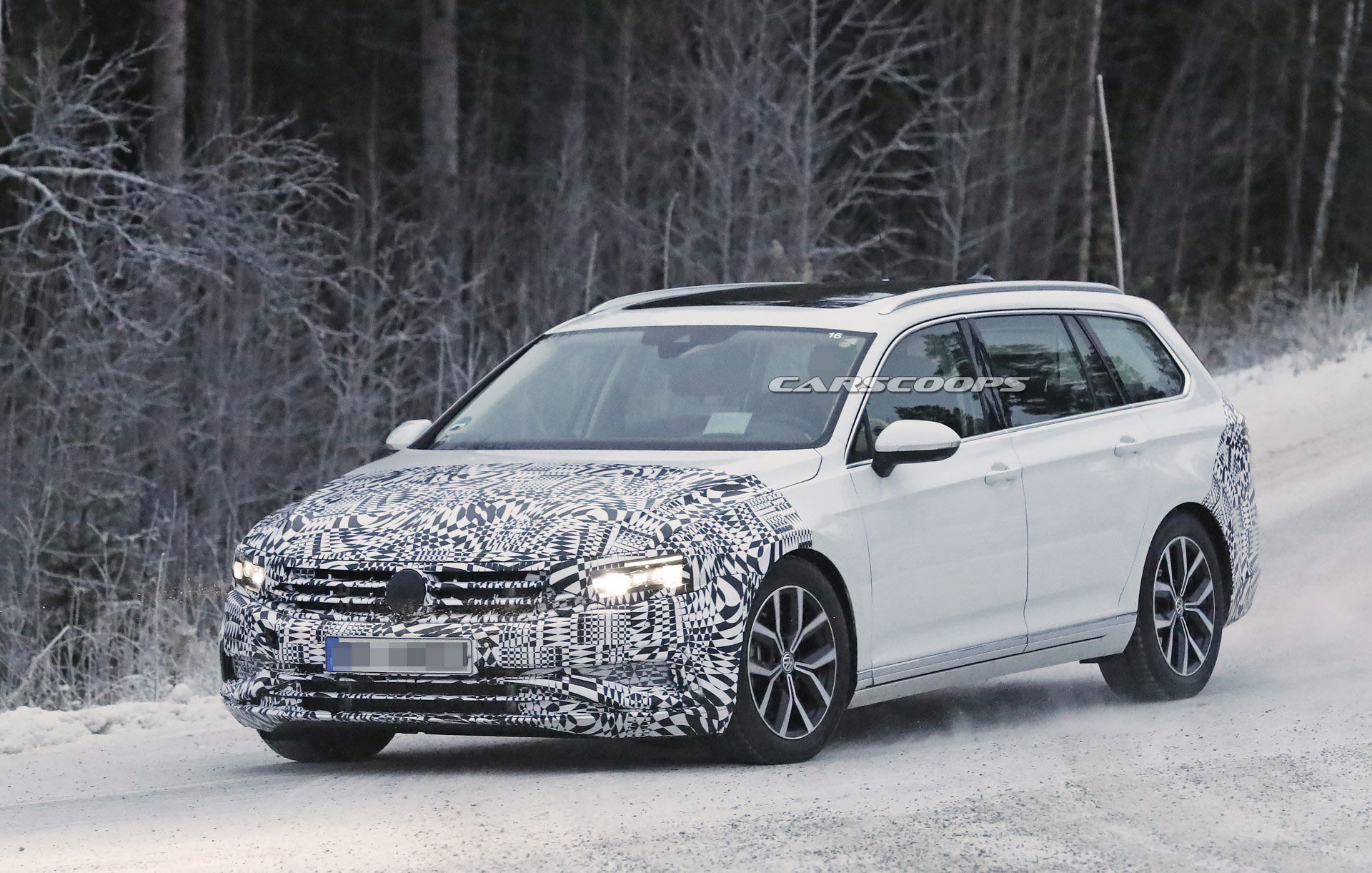 2020 VW Passat Euro-Spec-24 Europe’s Volkswagen Passat Spied Hiding Minor Styling Changes Under Heavy Camouflage