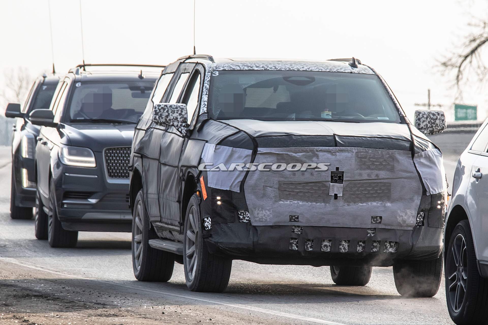 2020 Cadillac Escalade spy shots 29 2020 Cadillac Escalade Spotted For The First Time, Here’s Everything We Know So Far