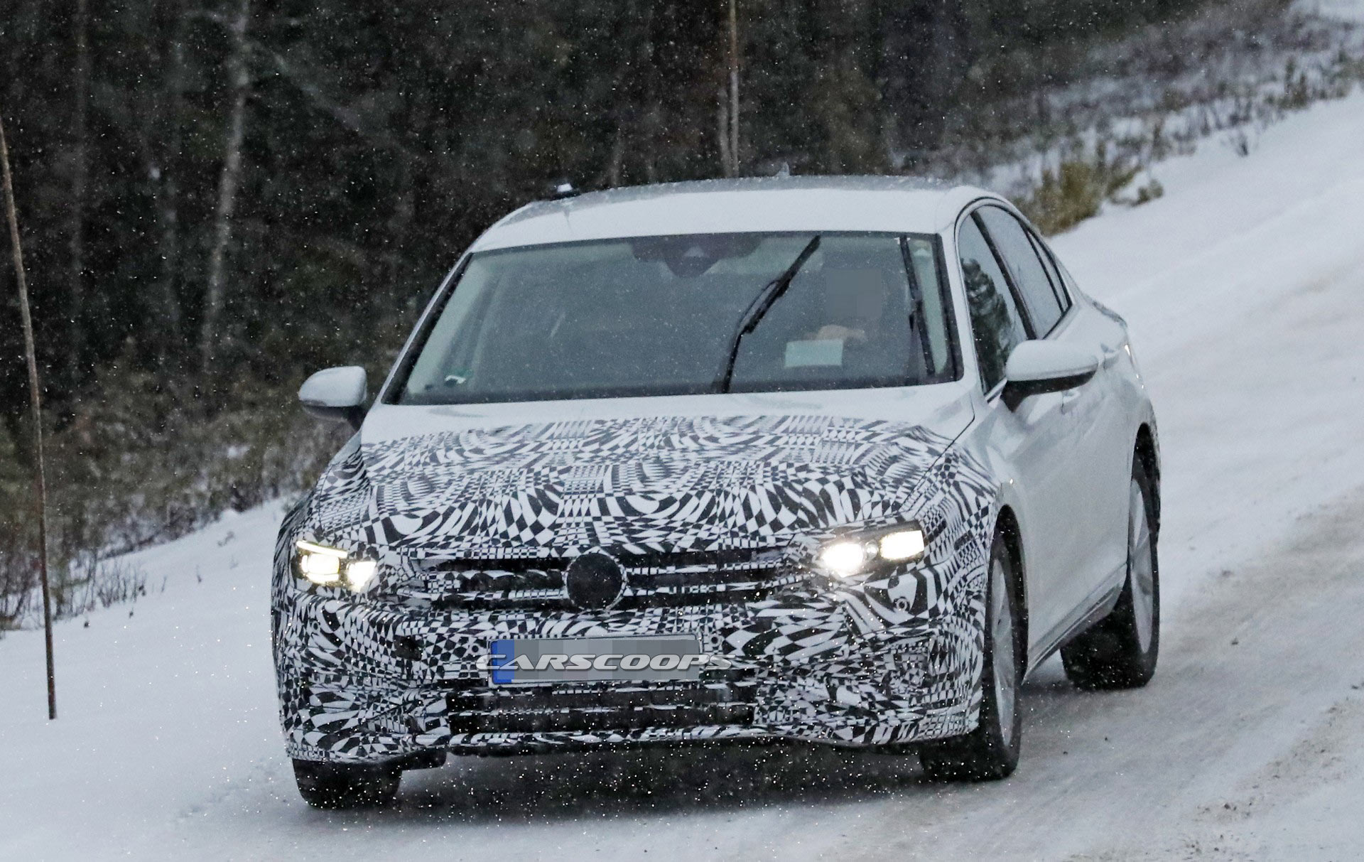 2020 VW Passat Euro-Spec-10 Europe’s Volkswagen Passat Spied Hiding Minor Styling Changes Under Heavy Camouflage