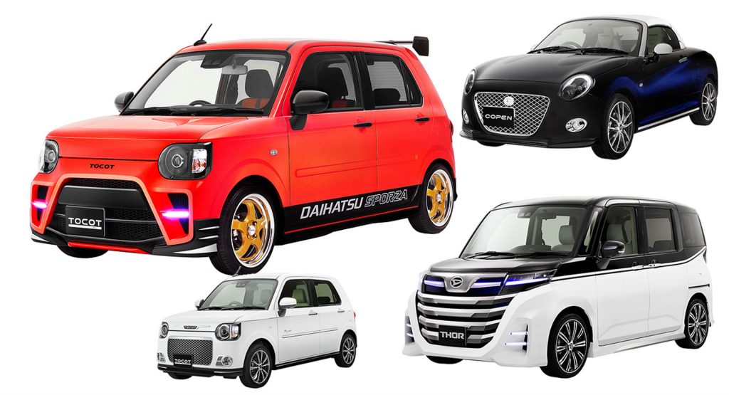  Daihatsu Creates Weird And Wild Kei Cars For Tokyo