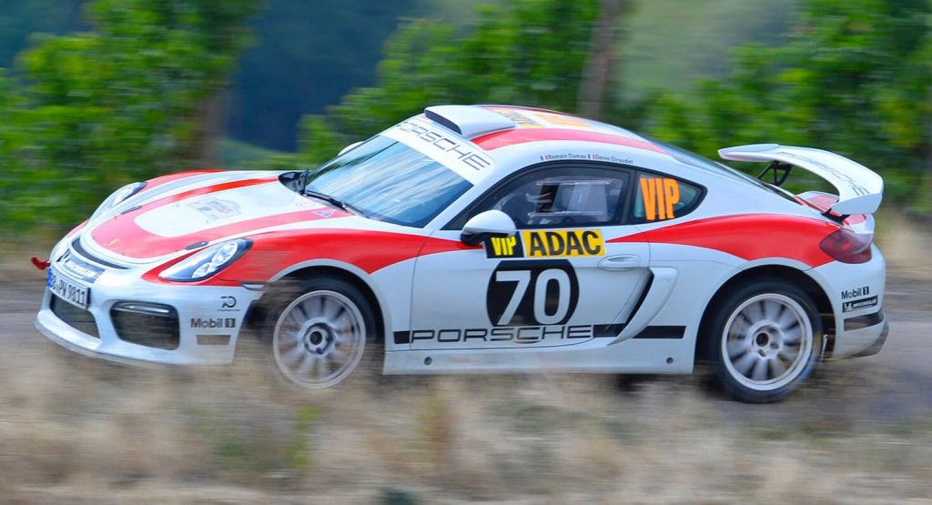  Porsche Needs To Get 100 Orders To Build The Cayman GT4 Rally Car
