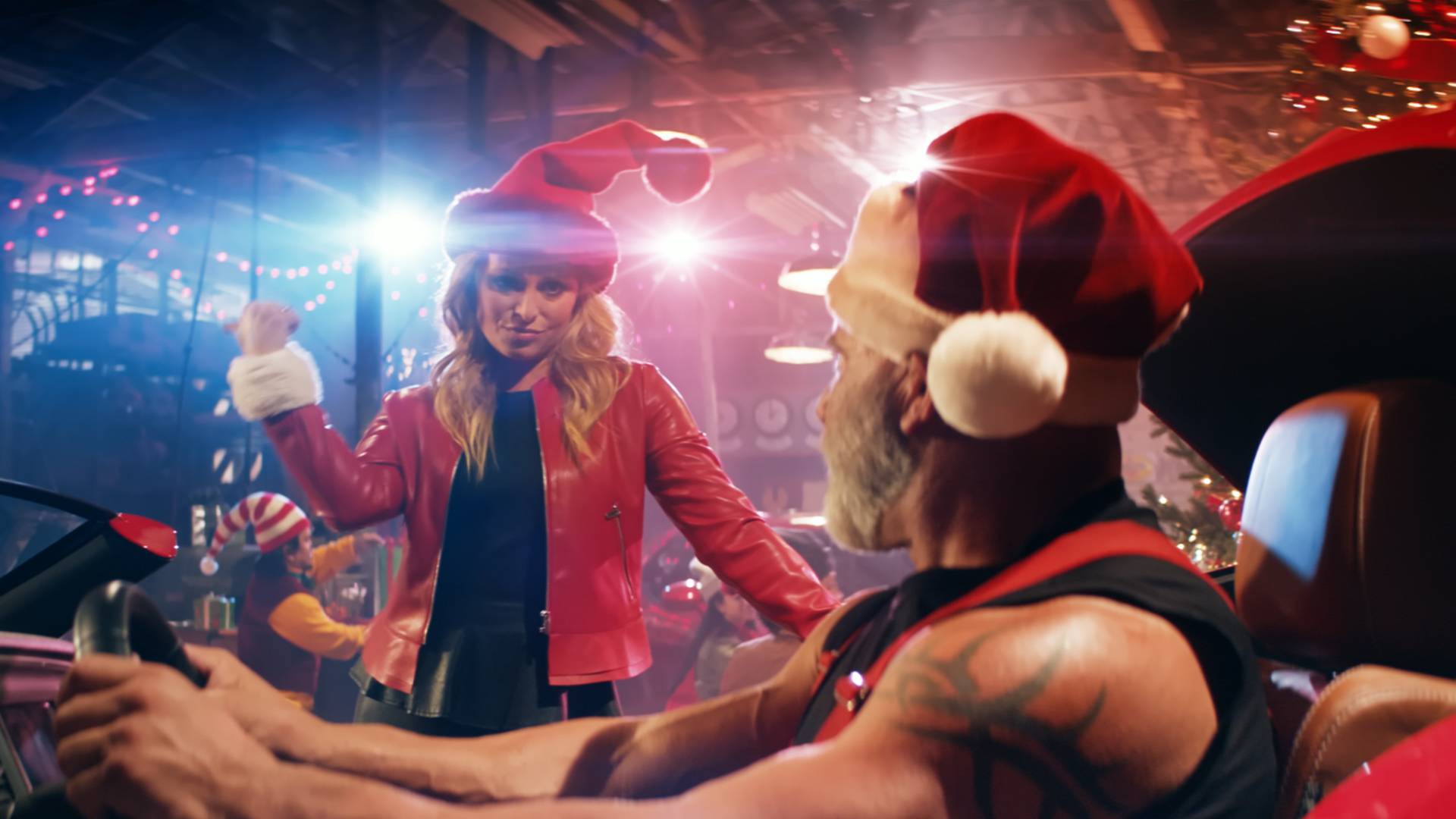 Dodge Jolly Fast Man ad campaign 4 Here’s How Santa’s 797 HP Dodge Redeye Express Sleigh Came To Be