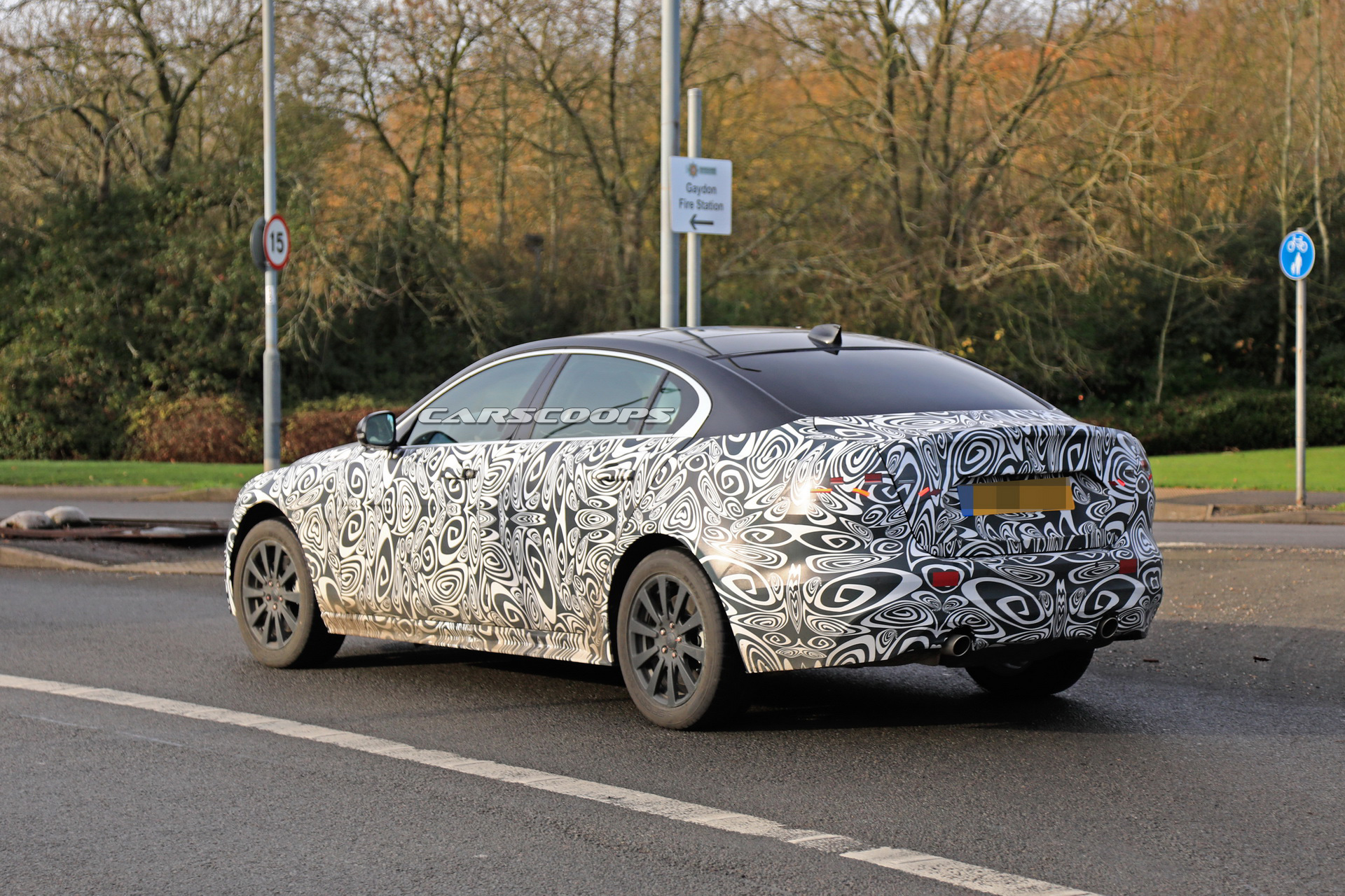 2019 jaguar xe facelift spy 26 2019 Jaguar XE Shaping Up To Be A More Competent 3-Series Rival