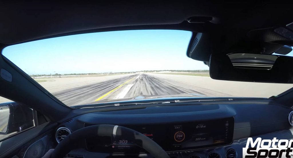  Beast Mode ON: Mercedes-AMG GT 63 S 4-Door Coupe Nudges 190 MPH