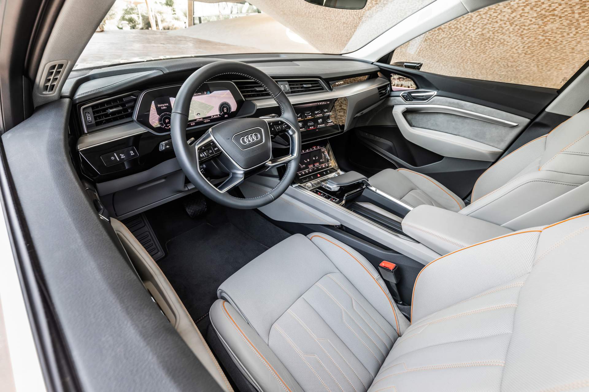 The Audi e-tron at Masdar City Scan Every Inch Of The 2019 Audi e-tron Electric SUV In 303 Photos