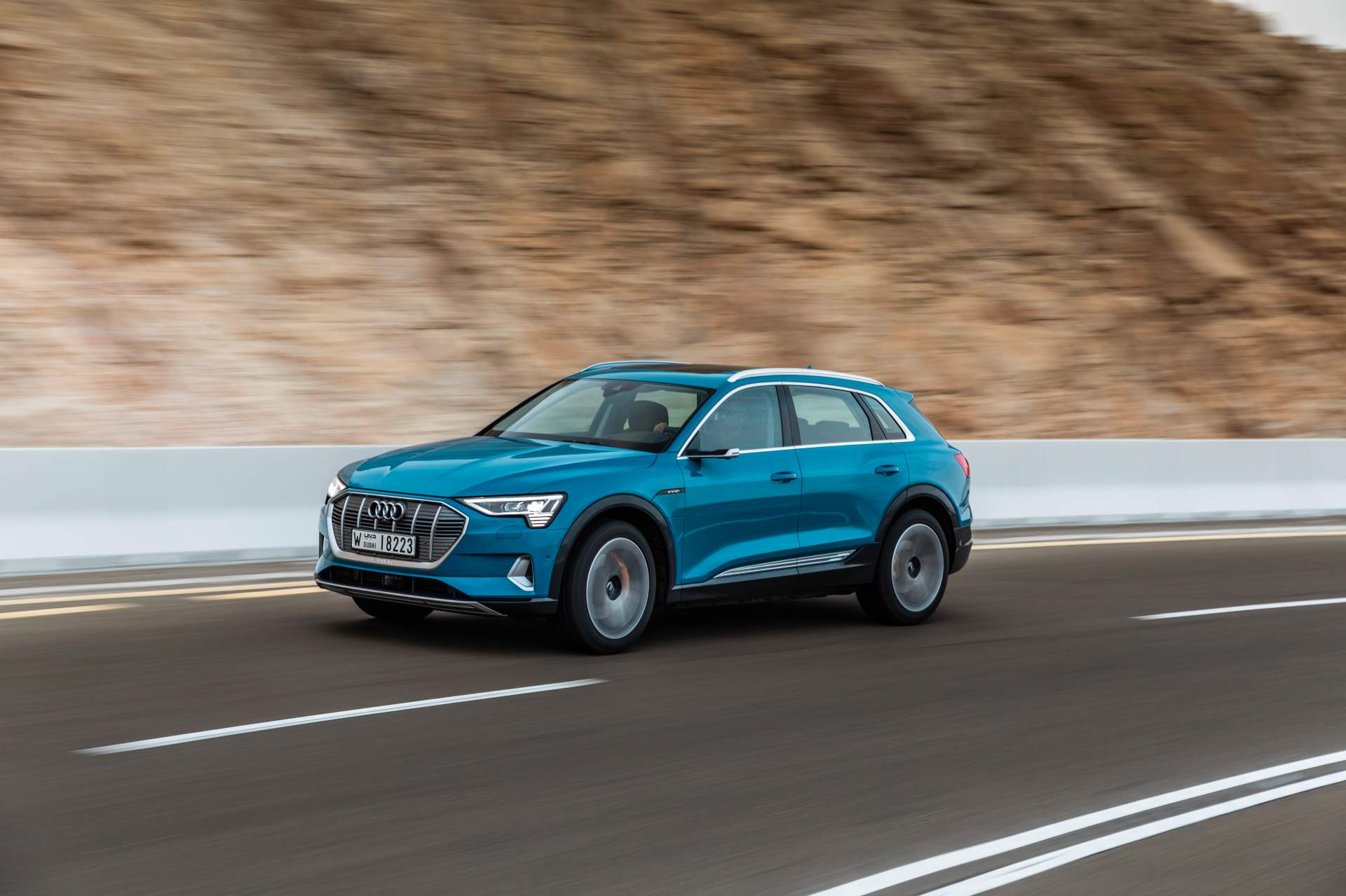 The Audi e-tron at Masdar City Scan Every Inch Of The 2019 Audi e-tron Electric SUV In 303 Photos