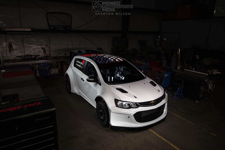 2019 PMR Motorsports Chevrolet Sonic LS3 AWD 4 Chevy Sonic Tired Of Econobox Life, Switches To LS3 V8 And Rallycross