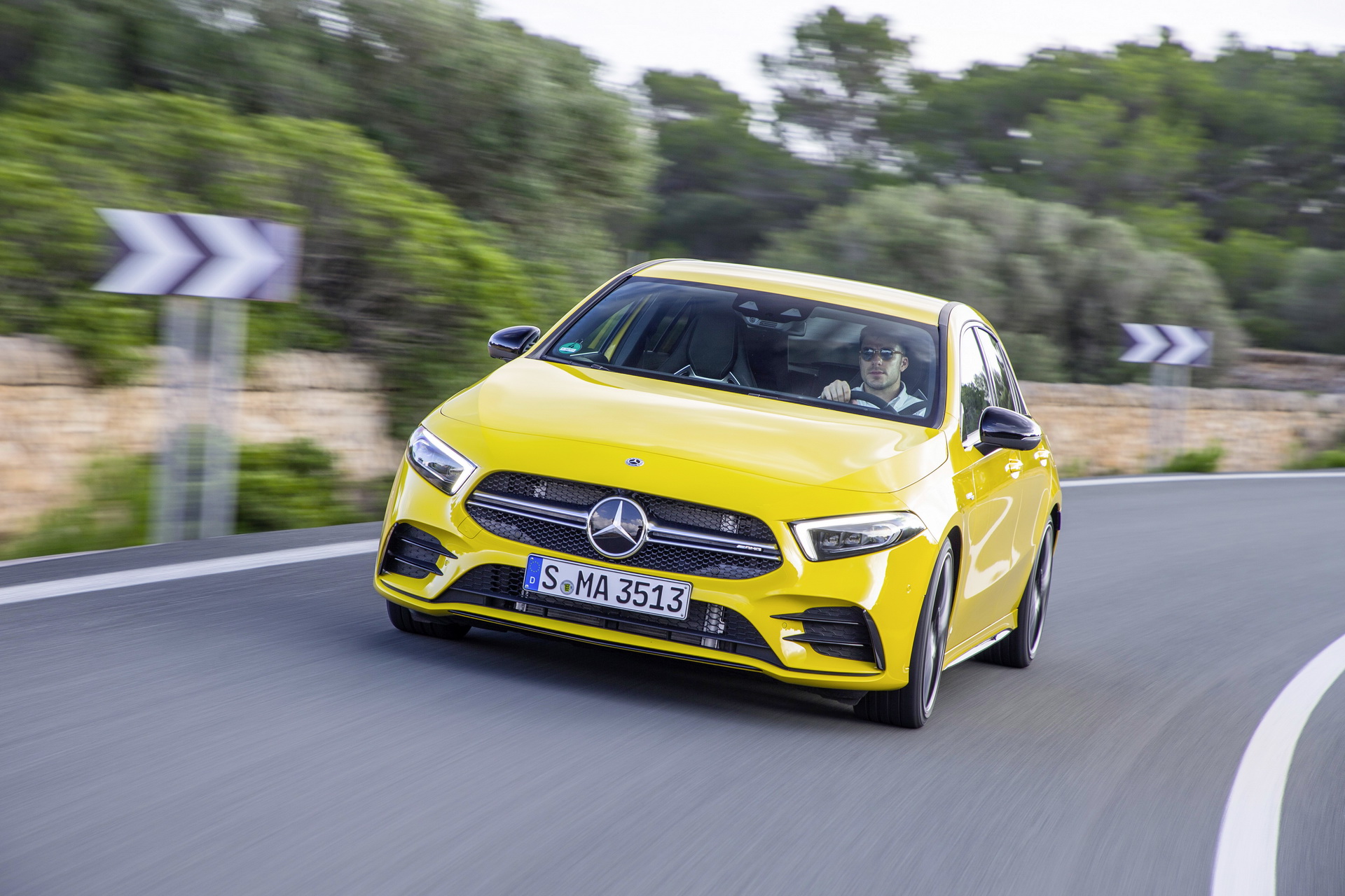 2019-Mercedes-AMG-A35-39 2019 Mercedes AMG A35: AMG’s Most Affordable Model Gets Detailed