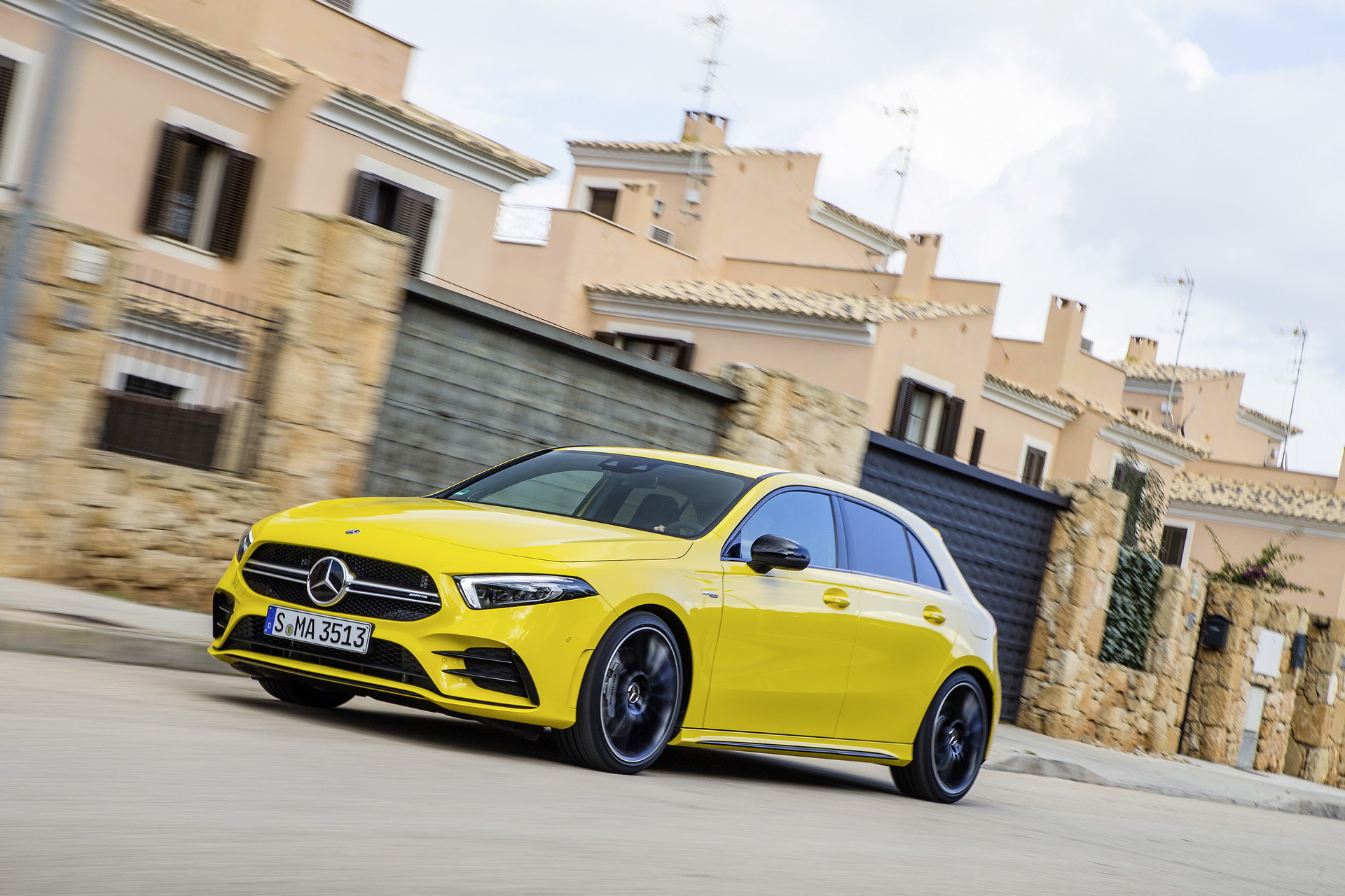 2019-Mercedes-AMG-A35-37 2019 Mercedes AMG A35: AMG’s Most Affordable Model Gets Detailed