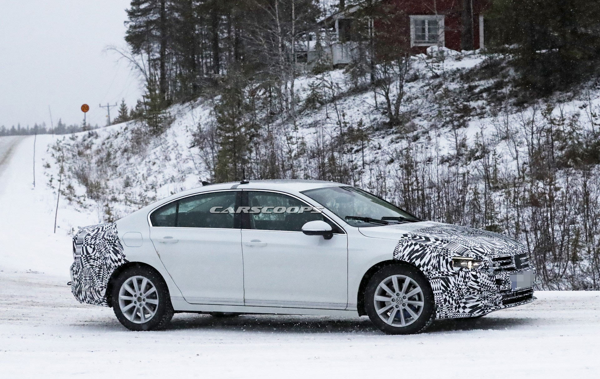 2020 VW Passat Euro-Spec-15 Europe’s Volkswagen Passat Spied Hiding Minor Styling Changes Under Heavy Camouflage