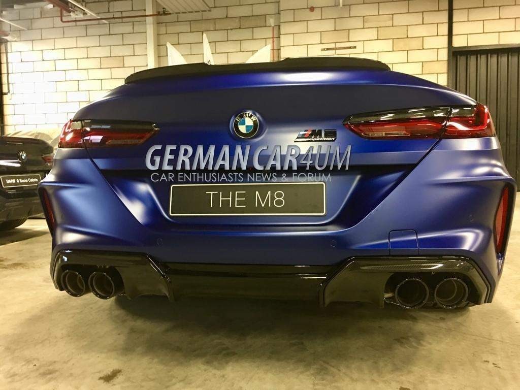 BMW M8 Competition-9 2020 BMW M8 Competition Caught Undisguised! Gets At Least 617 HP