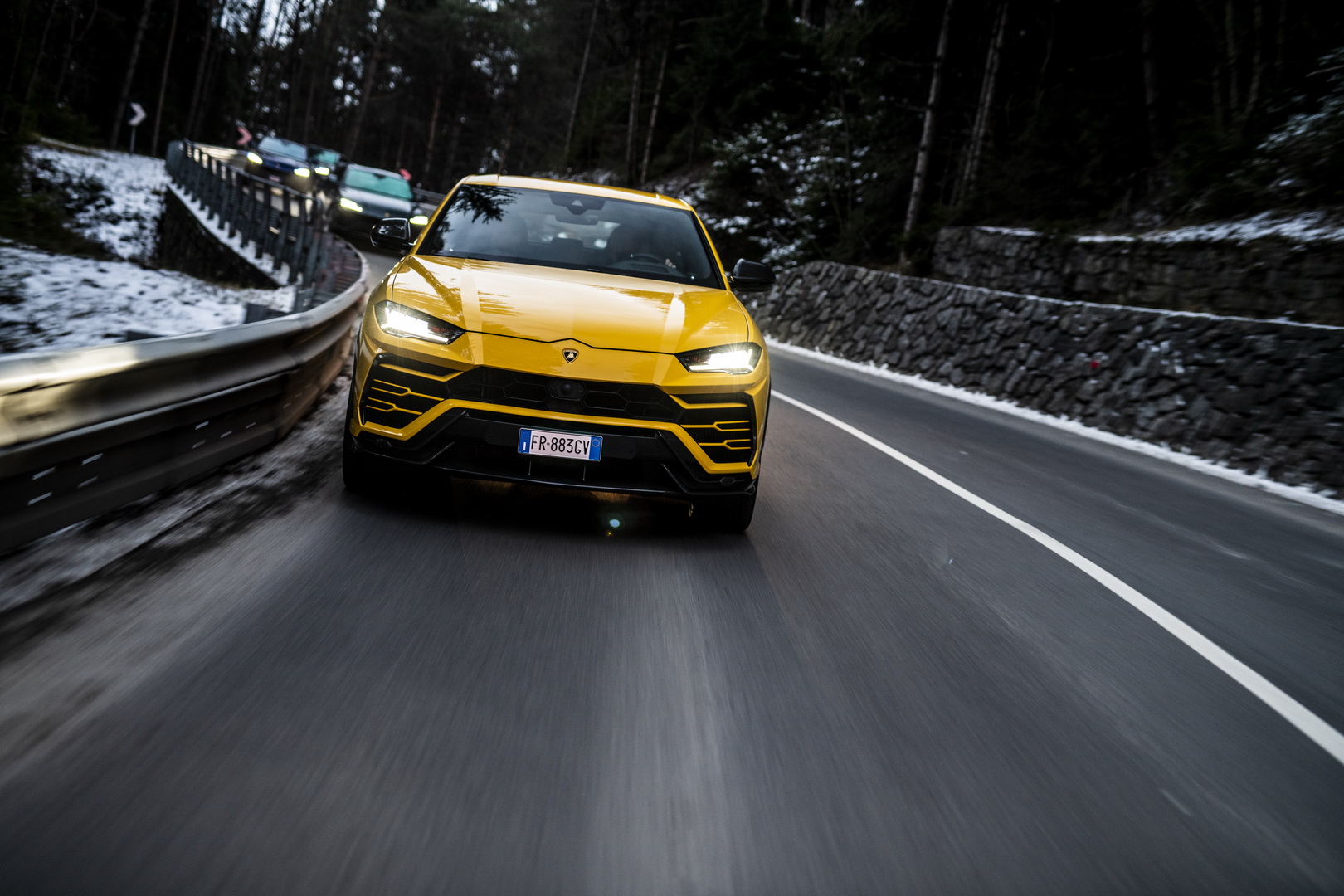 lamborghini urus lm002 89 Lamborghini Urus Convoy Embarks On Special Journey, LM002 Leads The Pack