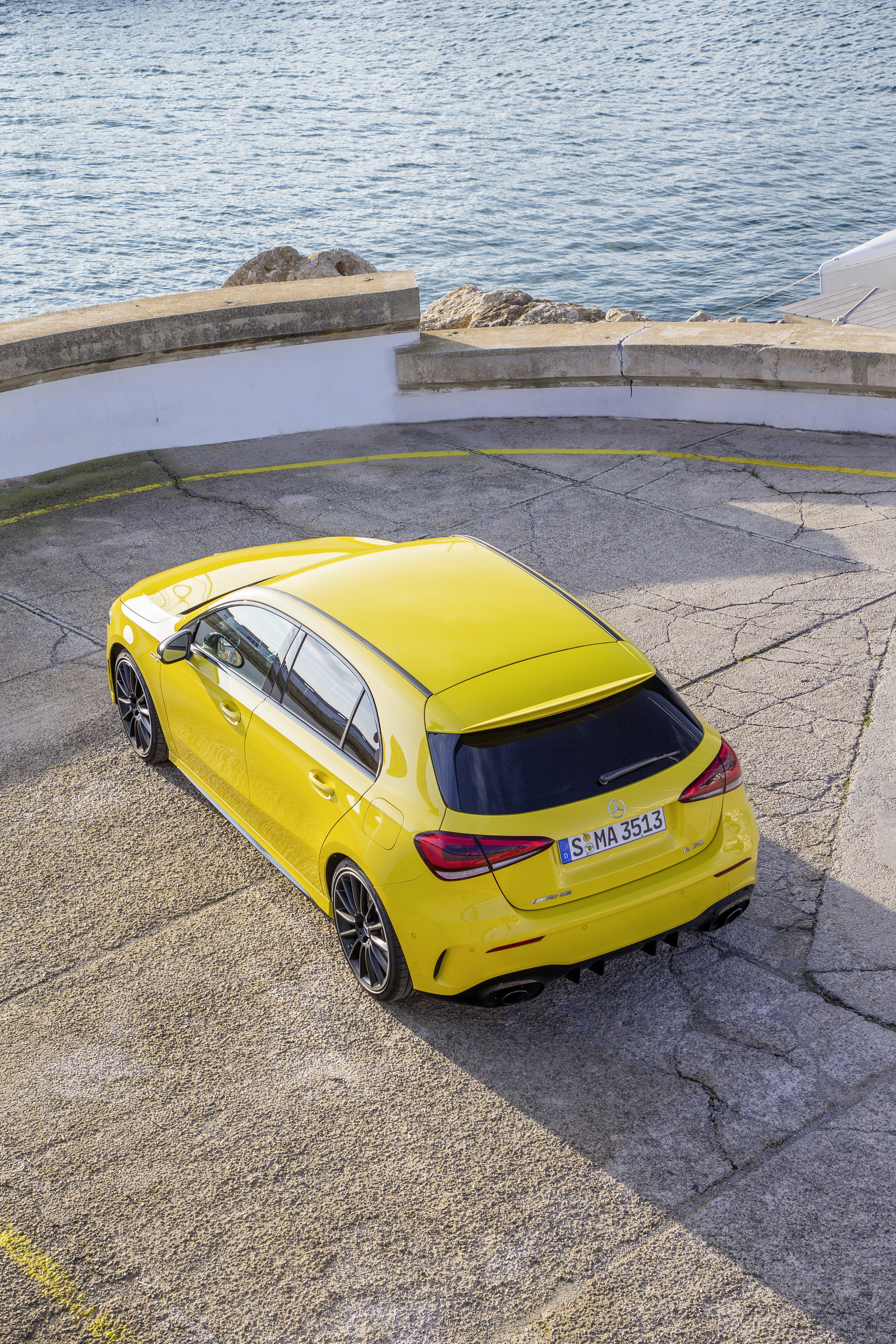 2019-Mercedes-AMG-A35-44 2019 Mercedes AMG A35: AMG’s Most Affordable Model Gets Detailed