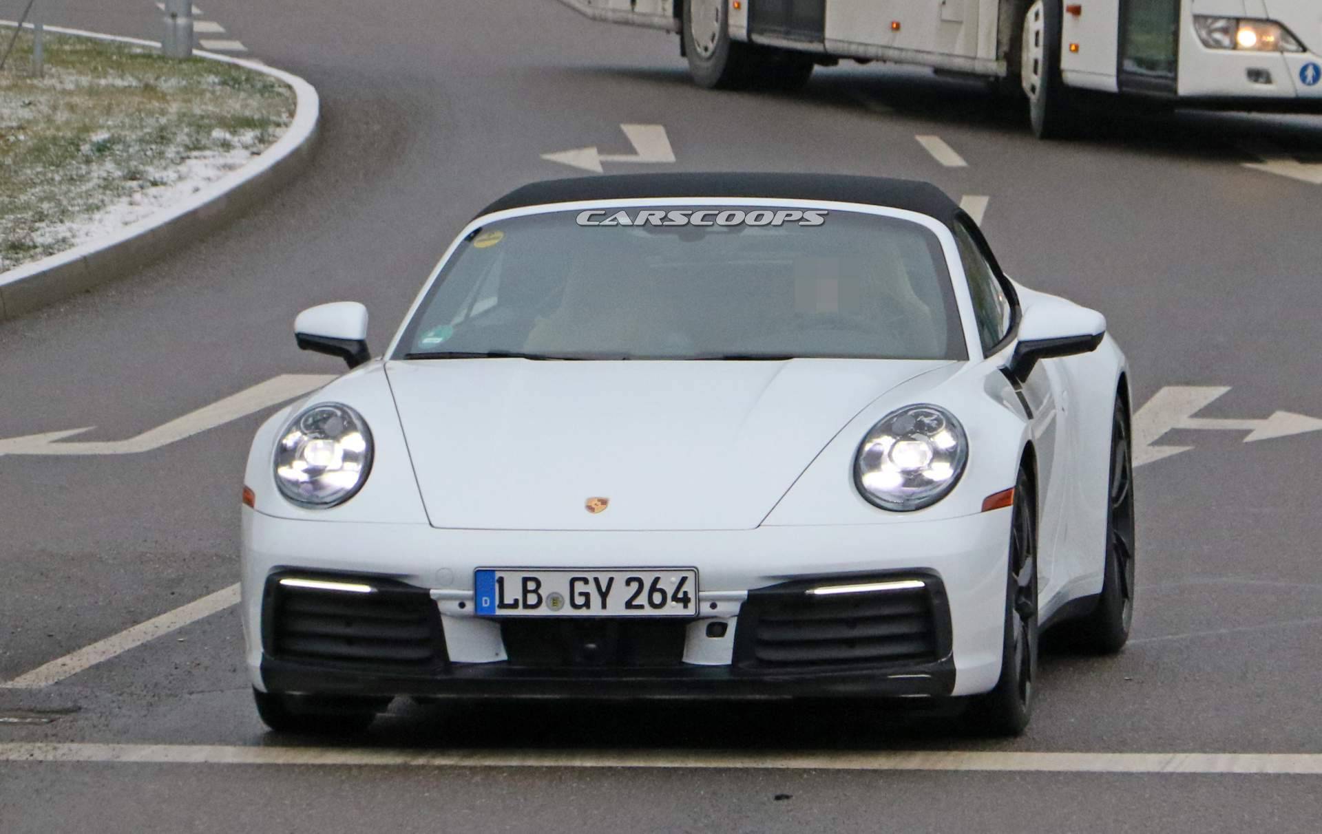 2020 Porsche 911 Cabriolet spy shots 22 2019 NY Auto Show To Feature Debuts From Acura, Genesis, Mercedes And Porsche