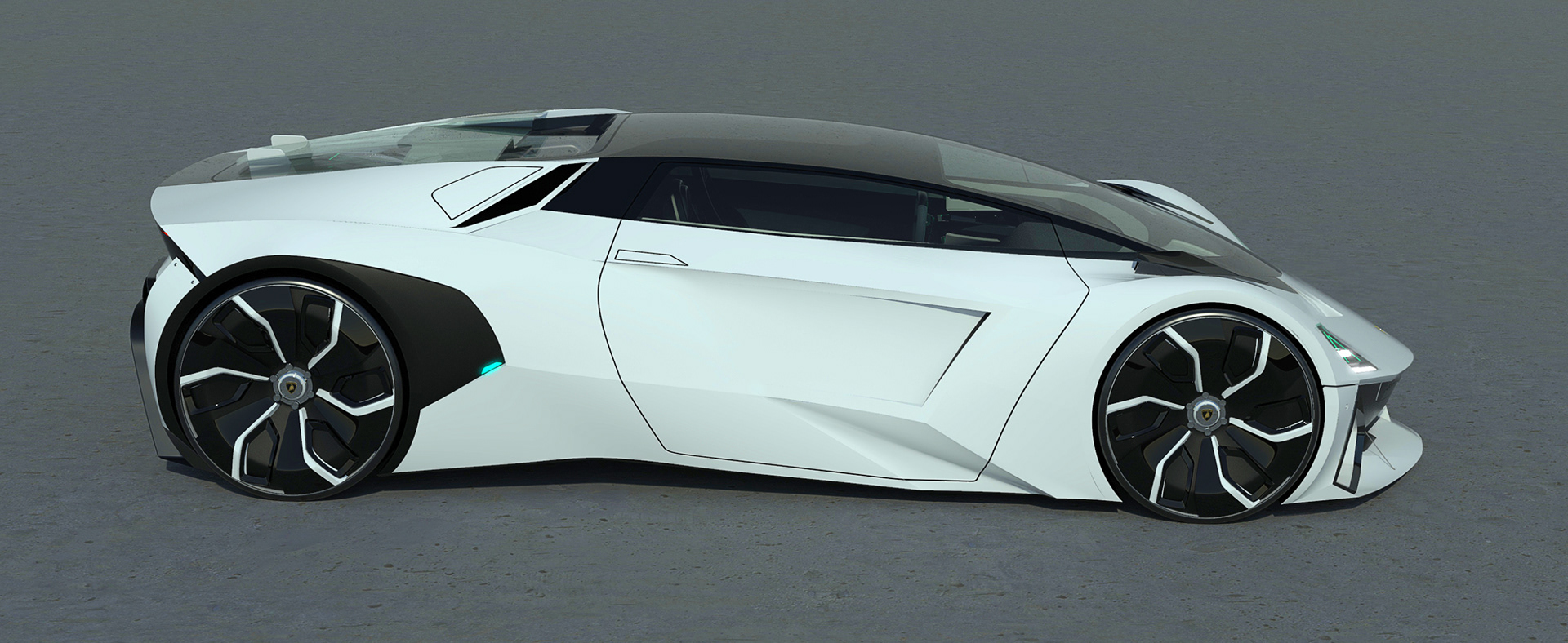 lamborghini vega rendering 15 Lamborghini Vega Floats The Idea Of A Smaller Supercar Than The Huracan