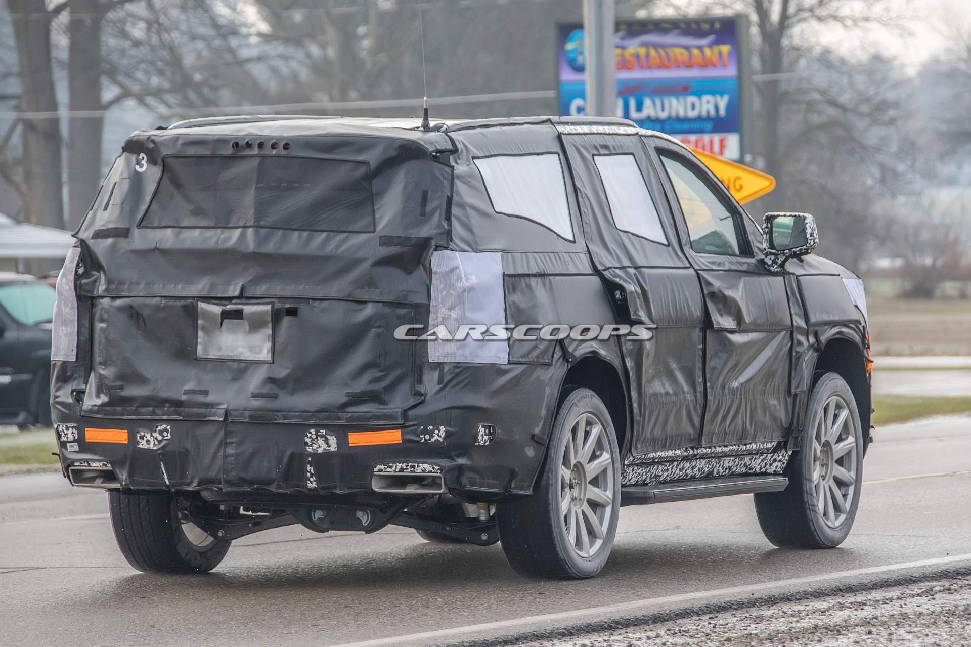 2020 Cadillac Escalade spy shots 19 2020 Cadillac Escalade Spotted For The First Time, Here’s Everything We Know So Far