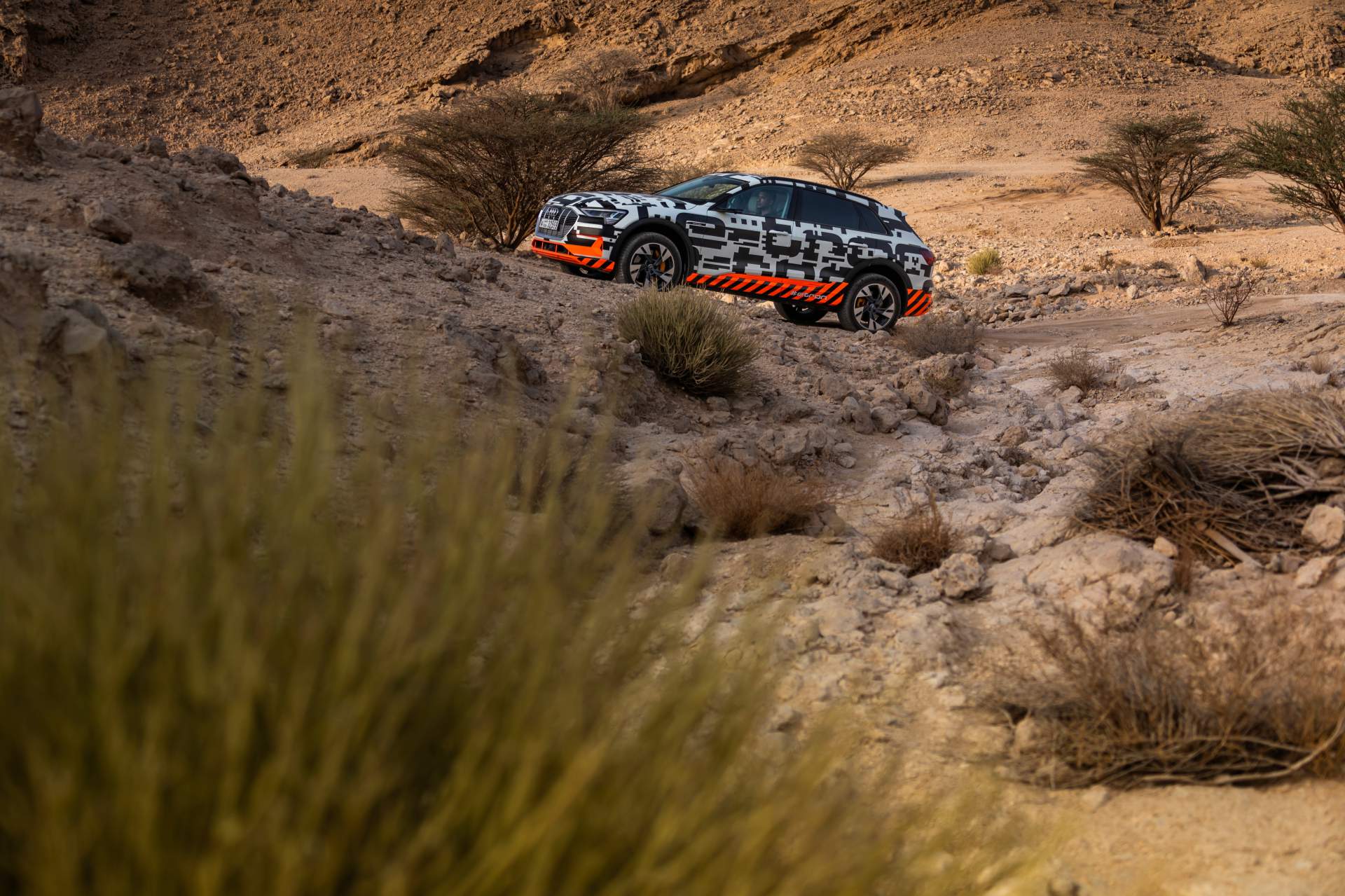 The Audi e-tron at Masdar City Scan Every Inch Of The 2019 Audi e-tron Electric SUV In 303 Photos