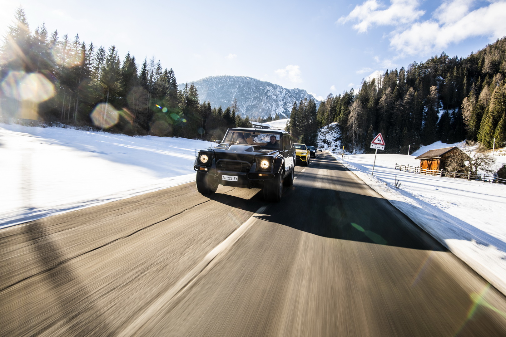 lamborghini urus lm002 7 Lamborghini Urus Convoy Embarks On Special Journey, LM002 Leads The Pack