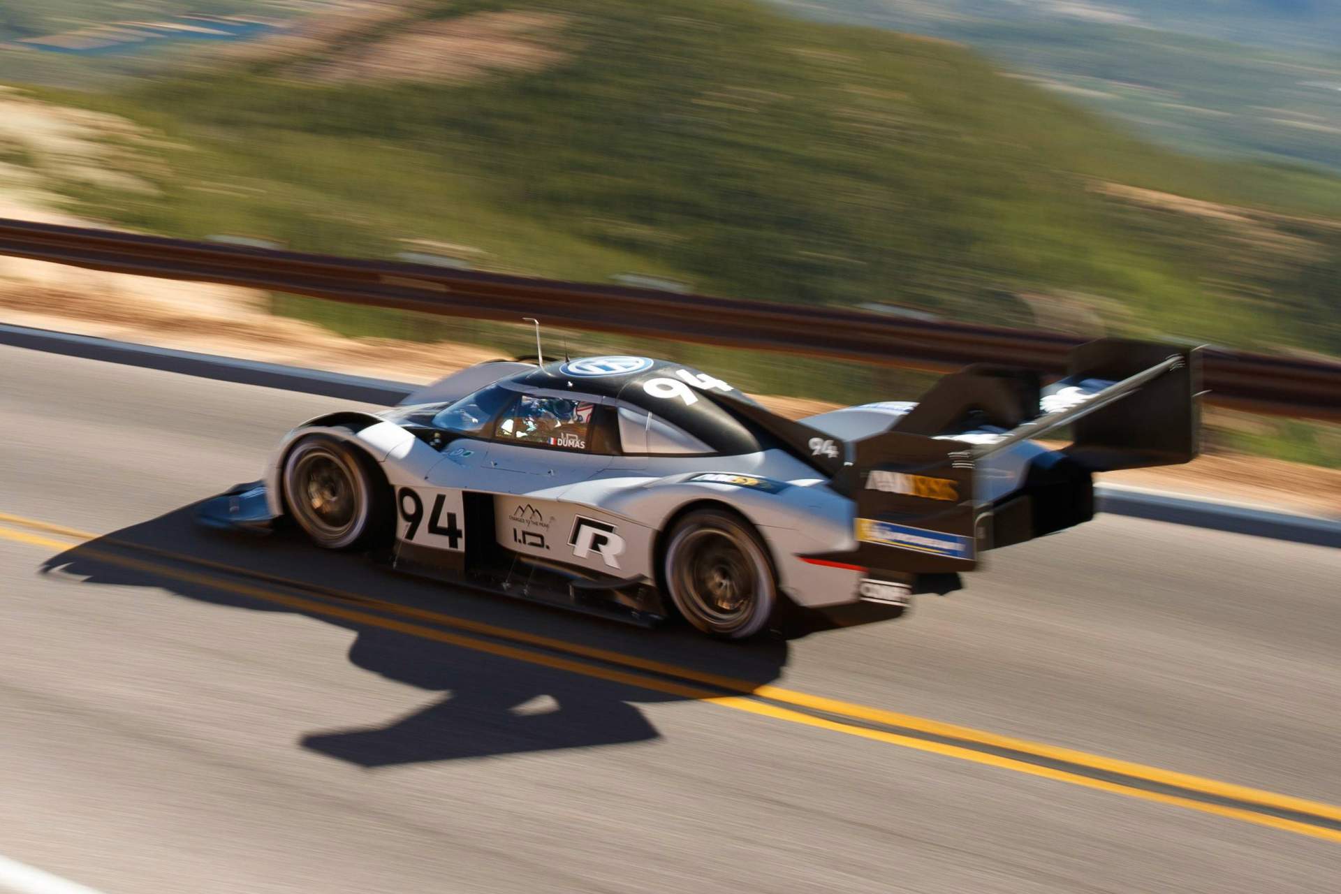 Video: Helicopter footage of the I VW ID R Electric Racer Could Challenge Nürburgring Overall Lap Record