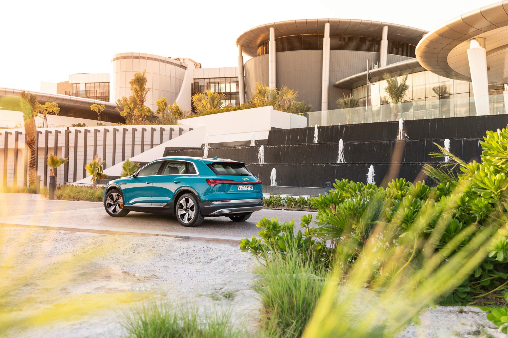 The Audi e-tron at Masdar City Scan Every Inch Of The 2019 Audi e-tron Electric SUV In 303 Photos