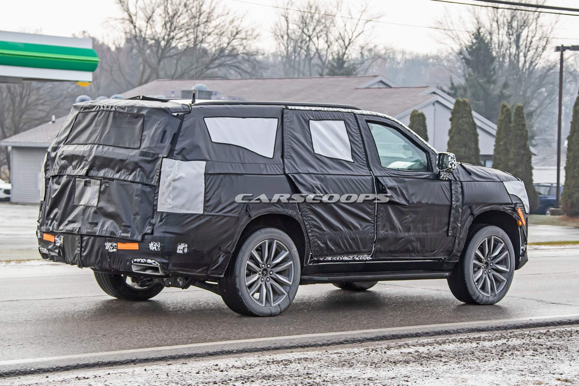 2020 Cadillac Escalade spy shots 4 2020 Cadillac Escalade Spotted For The First Time, Here’s Everything We Know So Far