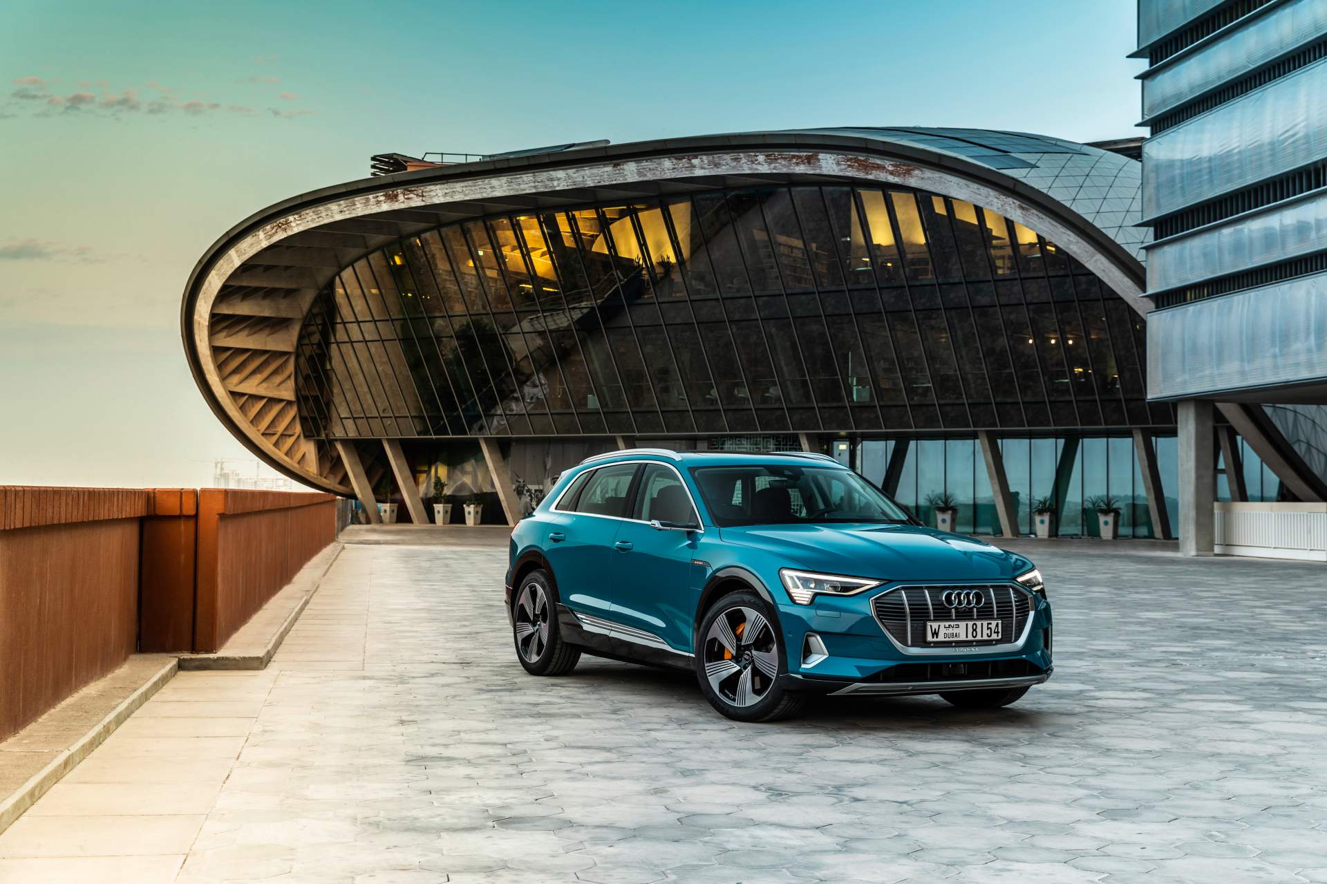 The Audi e-tron at Masdar City Scan Every Inch Of The 2019 Audi e-tron Electric SUV In 303 Photos