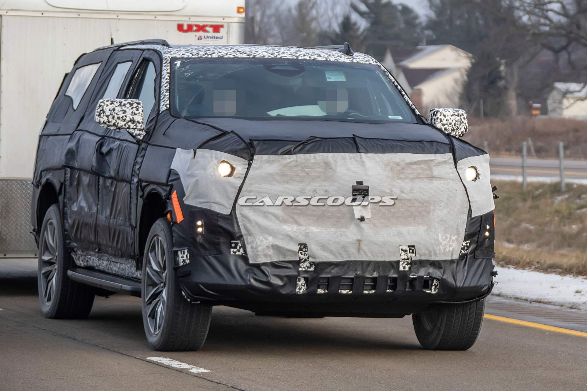 2020 Cadillac Escalade ESV spy shots 9 2020 Cadillac Escalade Spotted For The First Time, Here’s Everything We Know So Far