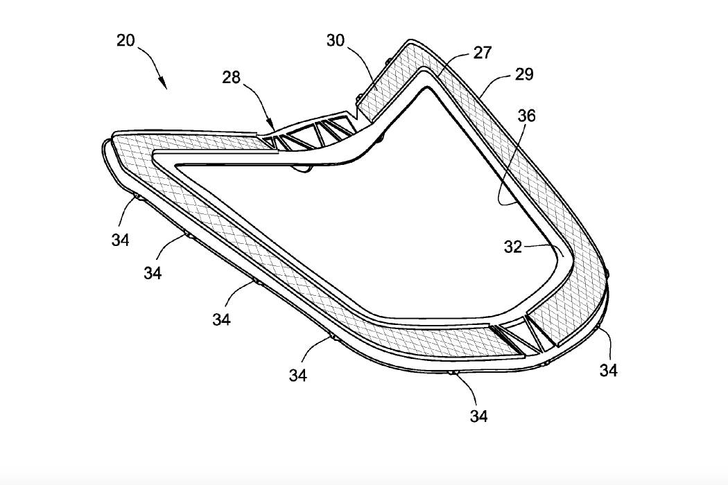 2020 Chevrolet Corvette C8 rear hatch patent filing 3 2020 Corvette C8 Features Vented Engine Cover For Improved Cooling