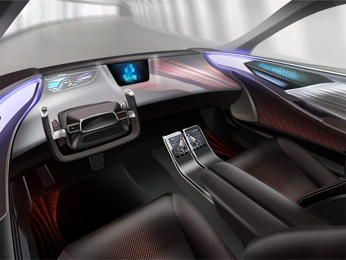 Toyota Boshoku CES Concept-3 Toyota Gives Their Take On Interiors For Autonomous Vehicles