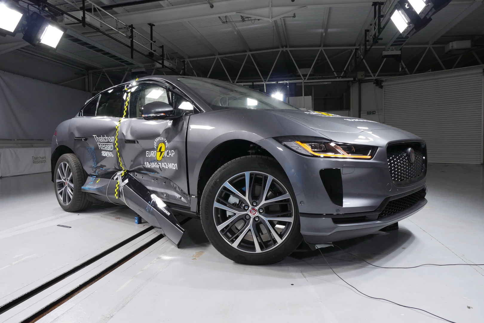 jaguar i-pace 2018 euro ncap 1 Euro NCAP: ONE Star For New Jeep Wrangler, ZERO For Fiat Panda