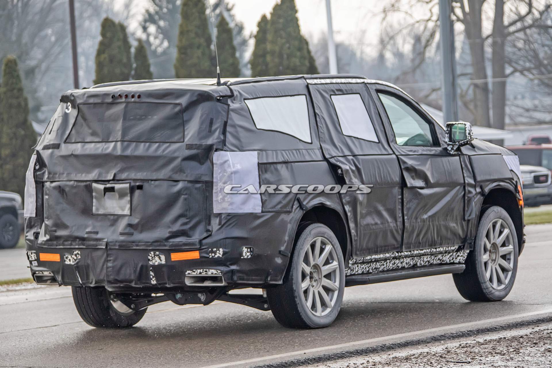 2020 Cadillac Escalade spy shots 18 2020 Cadillac Escalade Spotted For The First Time, Here’s Everything We Know So Far