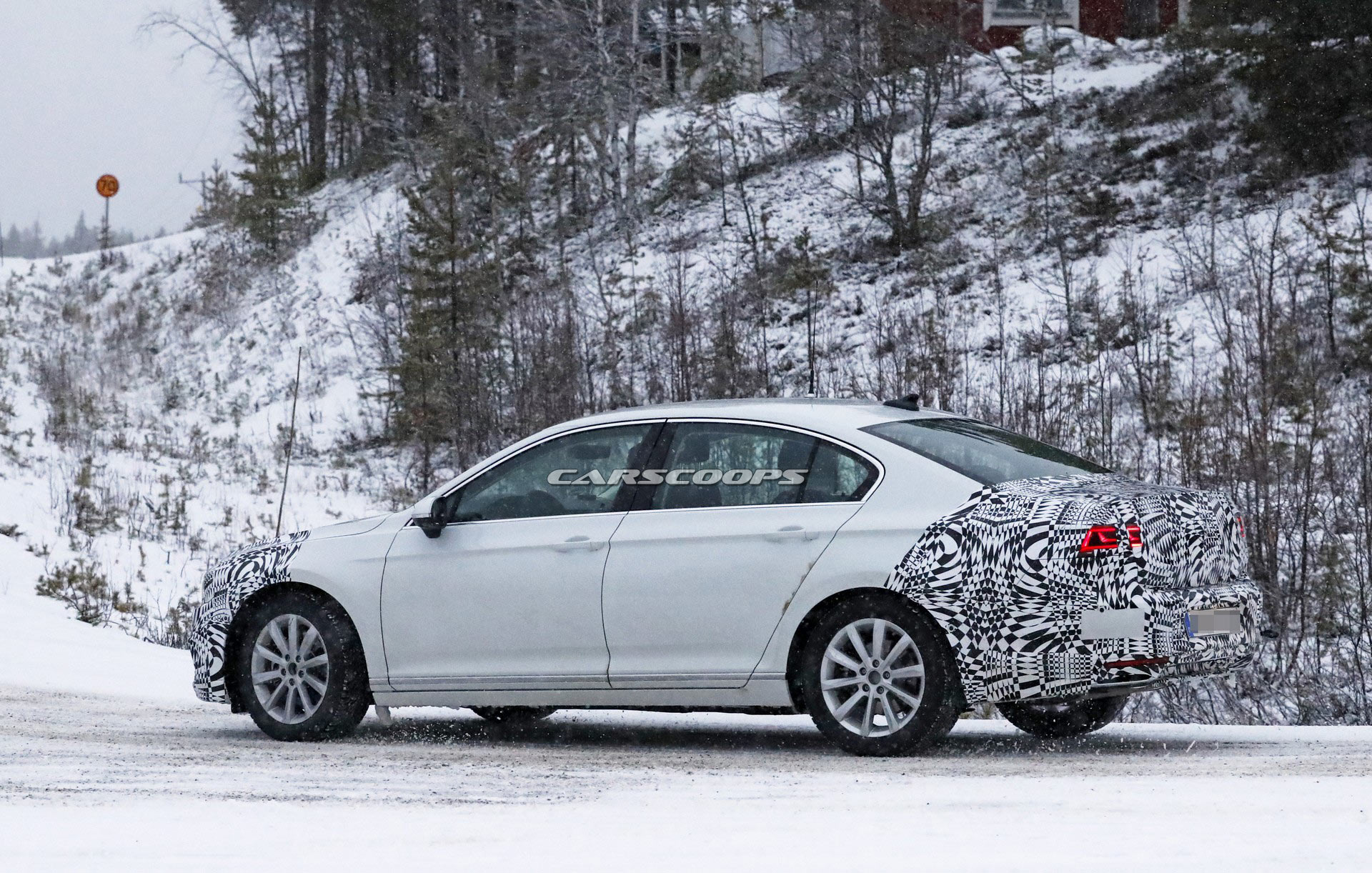 2020 VW Passat Euro-Spec-4 Europe’s Volkswagen Passat Spied Hiding Minor Styling Changes Under Heavy Camouflage