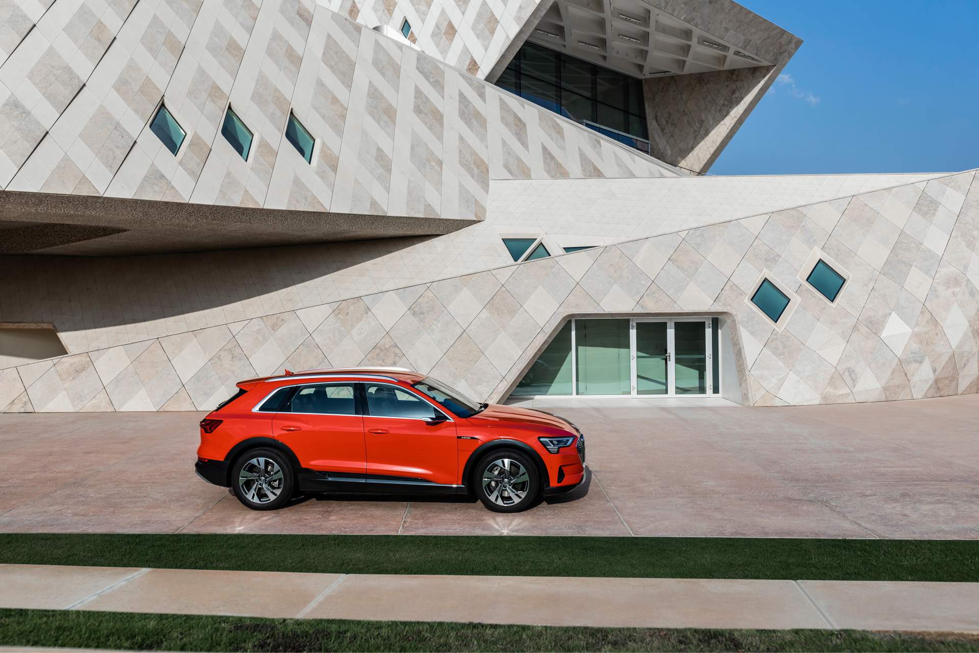 The Audi e-tron at Masdar City Scan Every Inch Of The 2019 Audi e-tron Electric SUV In 303 Photos
