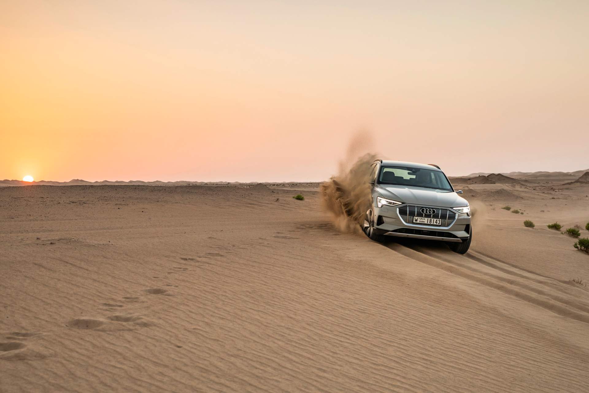 The Audi e-tron at Masdar City Scan Every Inch Of The 2019 Audi e-tron Electric SUV In 303 Photos