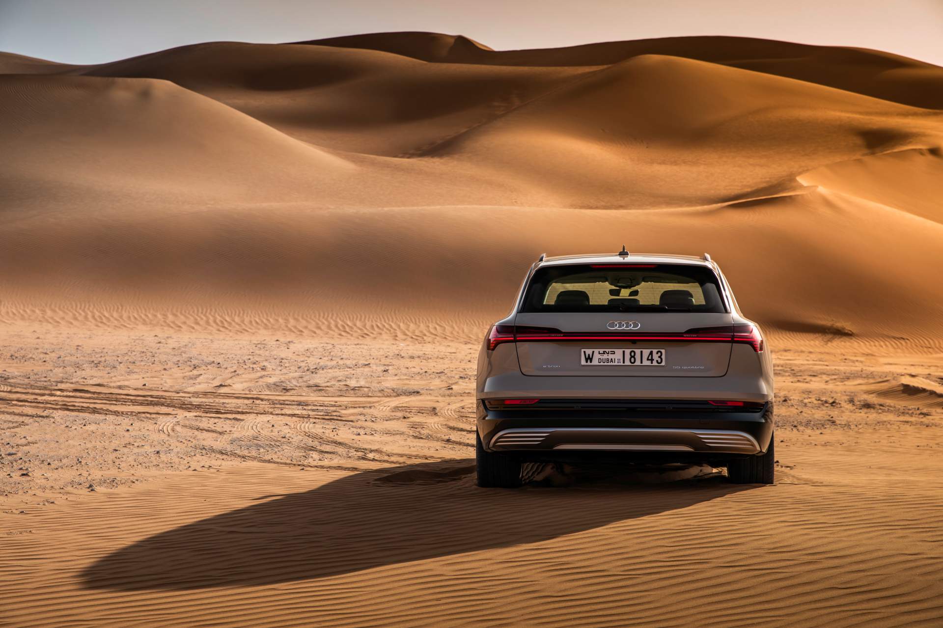 The Audi e-tron at Masdar City Scan Every Inch Of The 2019 Audi e-tron Electric SUV In 303 Photos
