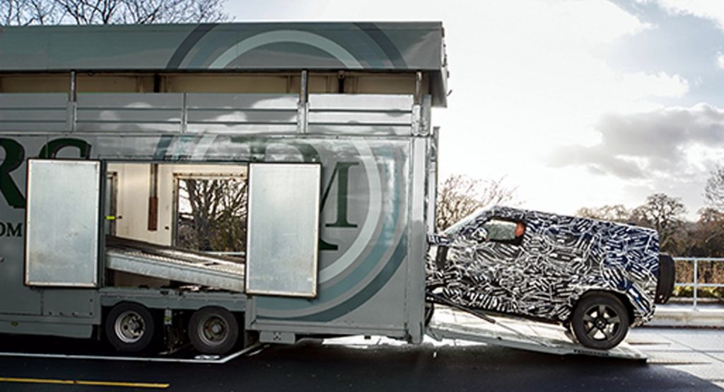 2020 Land Rover Defender Teased, Could Debut Next Year