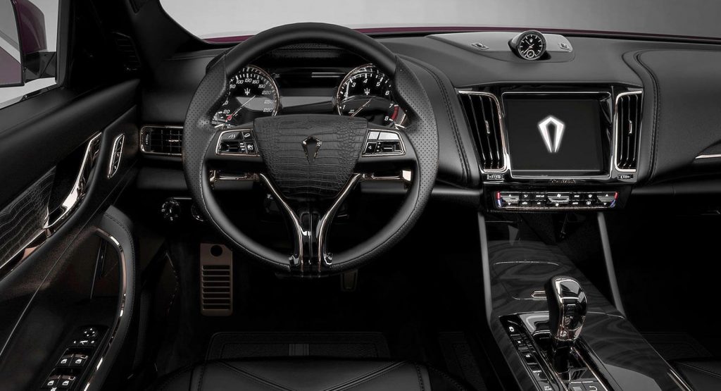 Maserati Levante Interior Dialed Up To Glamorous By Carlex