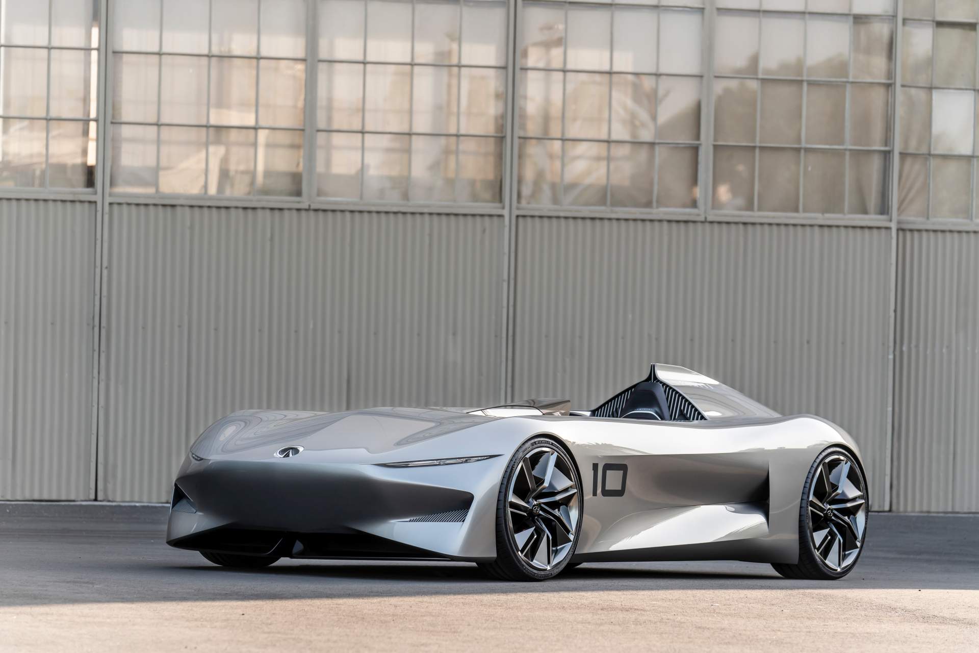 INFINITI Prototype 10 Infiniti Teases Bold Electric Crossover Concept Ahead Of Detroit World Debut