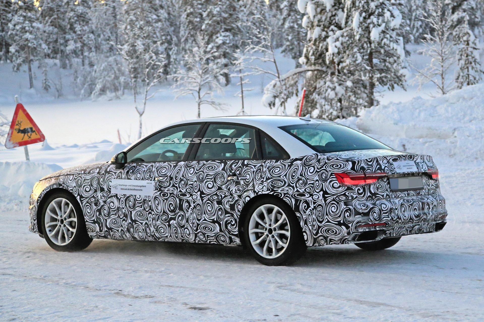 2020 audi a4 sedan facelift 7 Audi’s 2019 Roadmap Includes New A3 And Q4, Many Electric And RS Models
