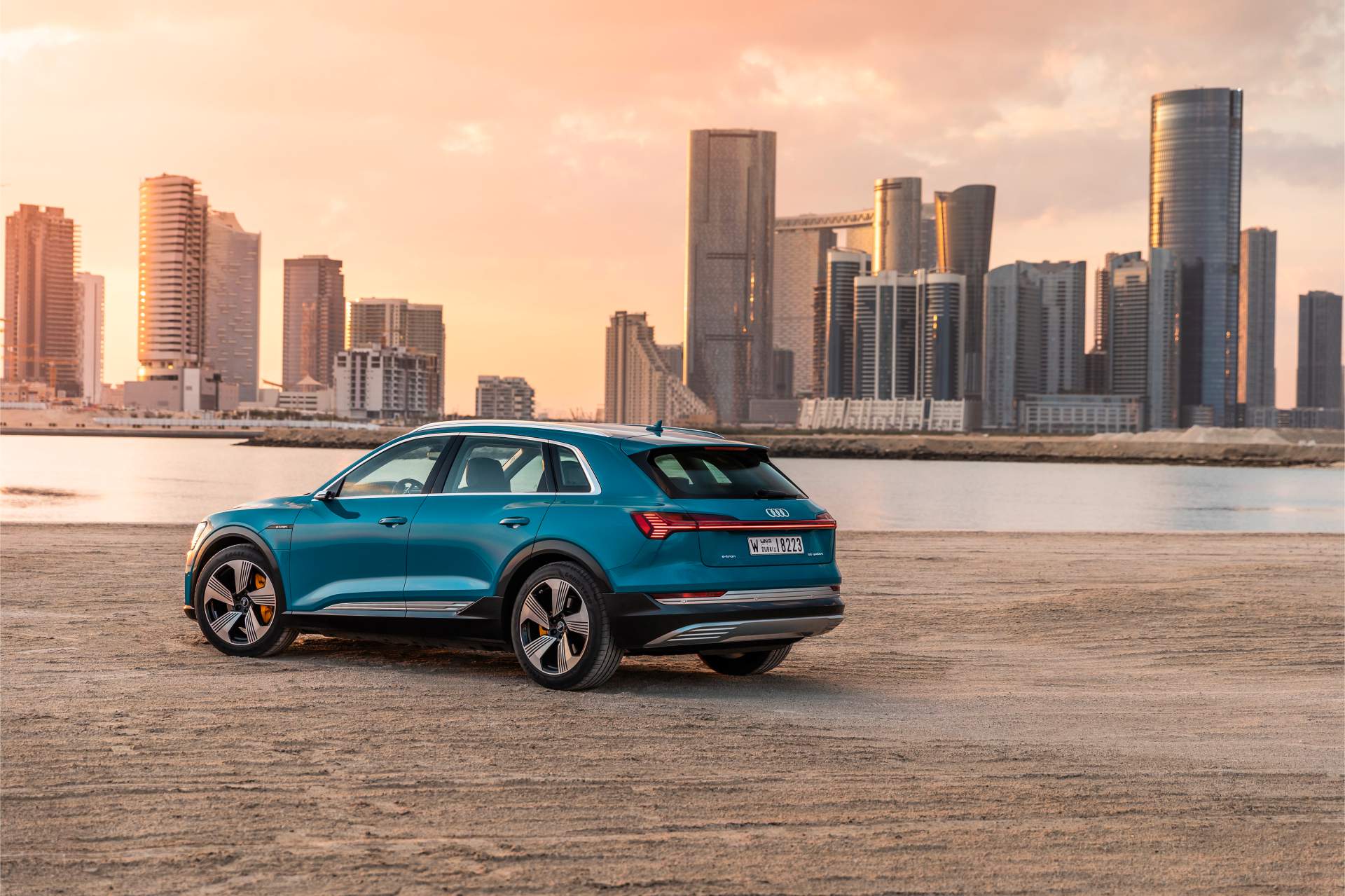The Audi e-tron at Masdar City Scan Every Inch Of The 2019 Audi e-tron Electric SUV In 303 Photos