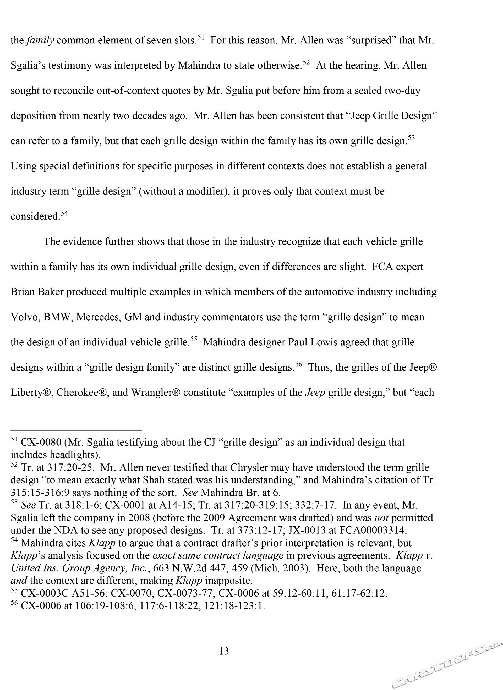 Mahindra brief-16 copy FCA Says Reports Claiming Mahindra Won First Battle To Sell Roxor In U.S. Are False (Updated)