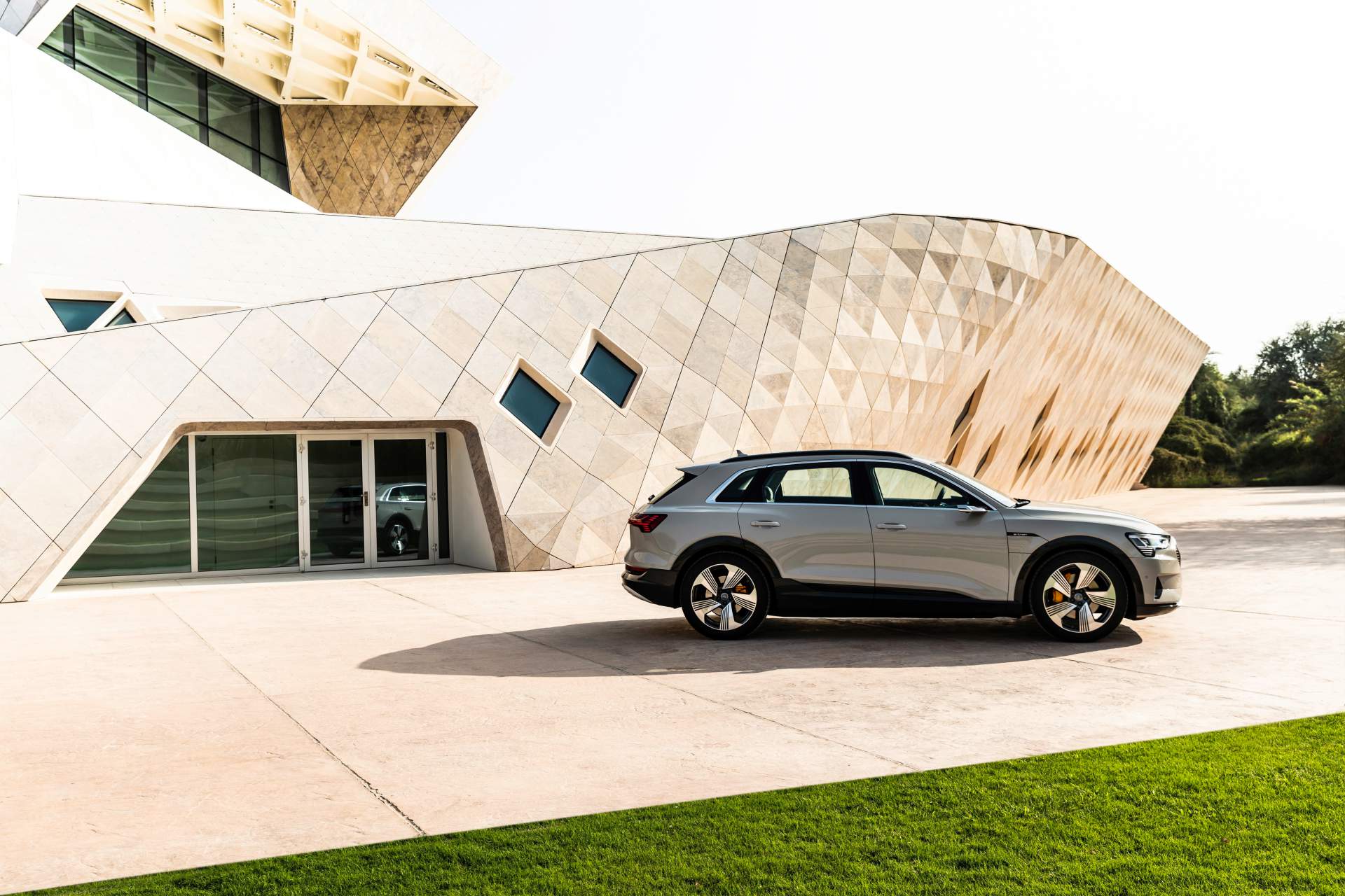 The Audi e-tron at Masdar City Scan Every Inch Of The 2019 Audi e-tron Electric SUV In 303 Photos