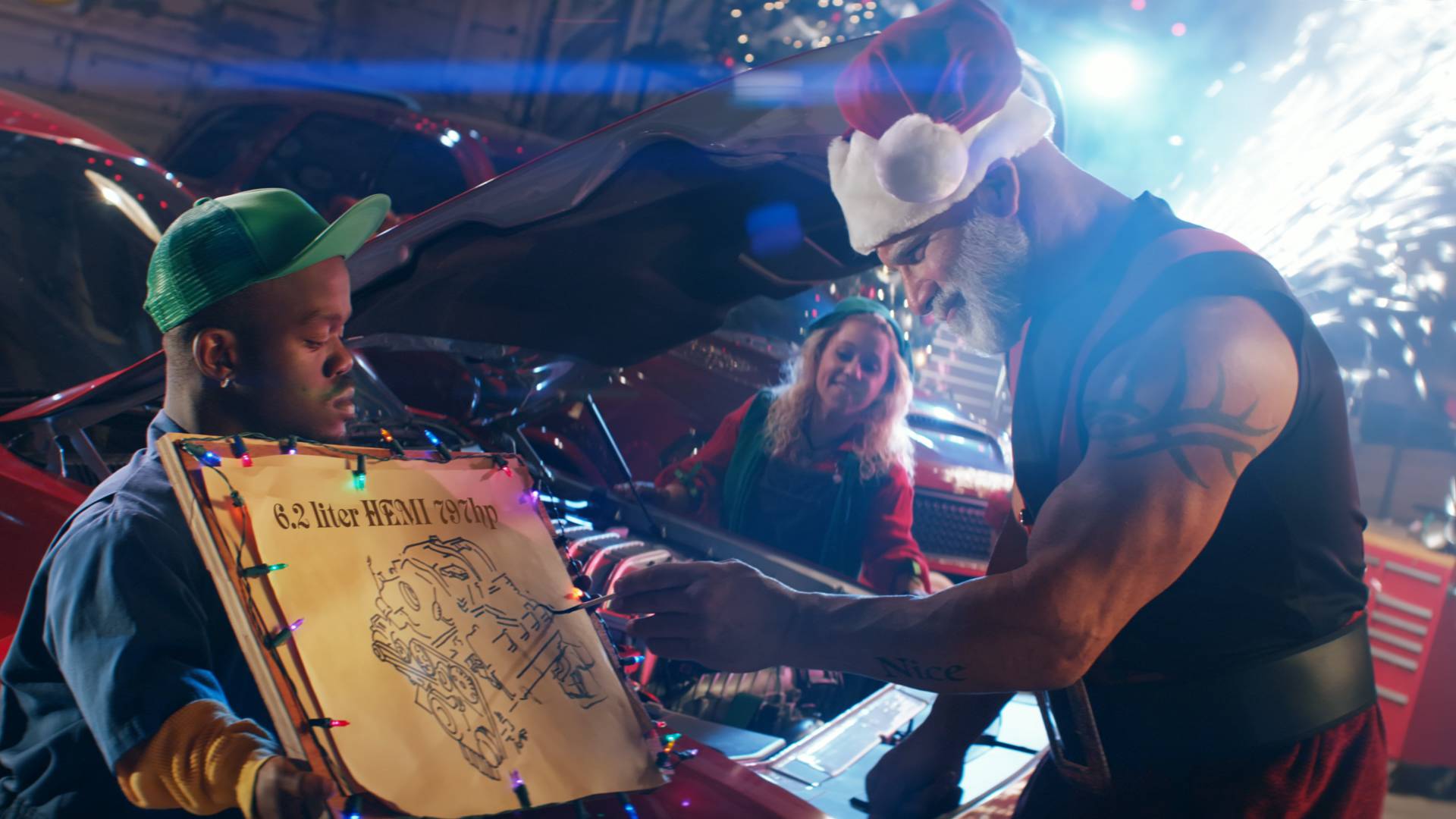 Dodge Jolly Fast Man ad campaign 6 Here’s How Santa’s 797 HP Dodge Redeye Express Sleigh Came To Be