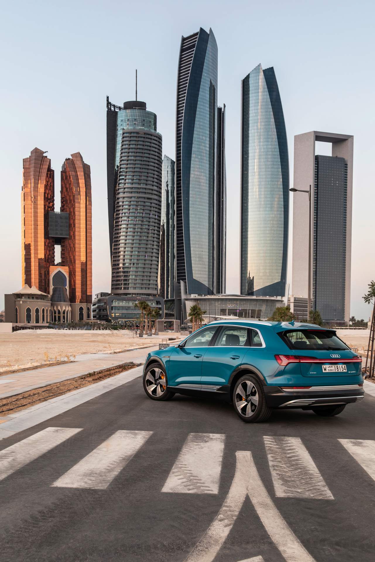 The Audi e-tron at Masdar City Scan Every Inch Of The 2019 Audi e-tron Electric SUV In 303 Photos